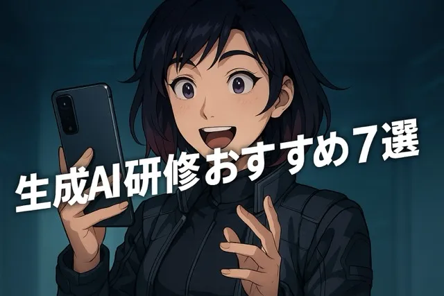 【最新】生成AI研修おすすめ7選!助成金が活用できるサービスを徹底比較