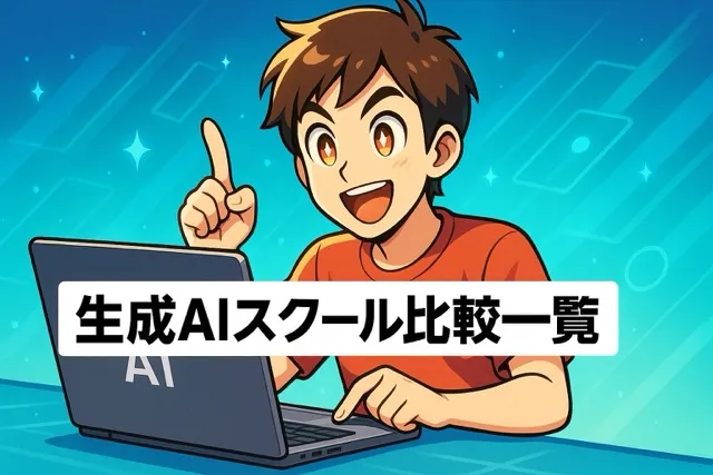 生成AIスクールおすすめ比較一覧表