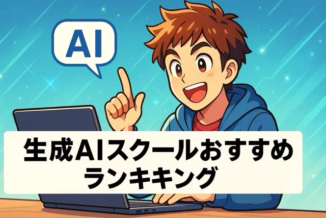 生成AIスクールおすすめランキング